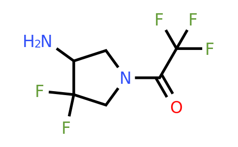 1781989-92-1 | 1-(4-amino-3,3-difluoropyrrolidin-1-yl)-2,2,2-trifluoroethanone