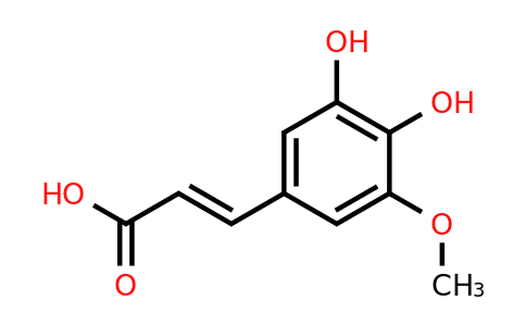 1782-55-4 | 3,4-Dihydroxy-5-methoxycinnamic acid