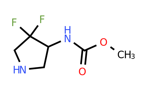 1782441-92-2 | Carbamic acid, N-(4,4-difluoro-3-pyrrolidinyl)-, methyl ester