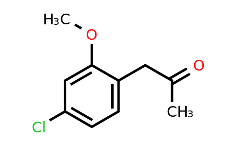 1782781-17-2 | 1-(4-Chloro-2-methoxyphenyl)propan-2-one