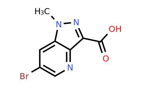 1782857-58-2 | 6-bromo-1-methyl-1H-pyrazolo[4,3-b]pyridine-3-carboxylic acid