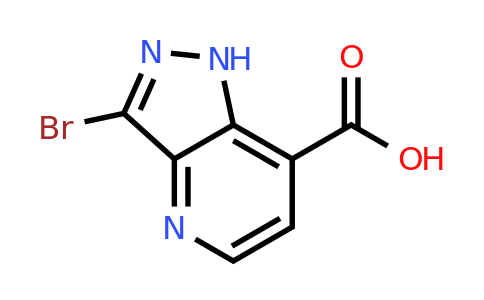1784272-16-7 | 3-bromo-1H-pyrazolo[4,3-b]pyridine-7-carboxylic acid