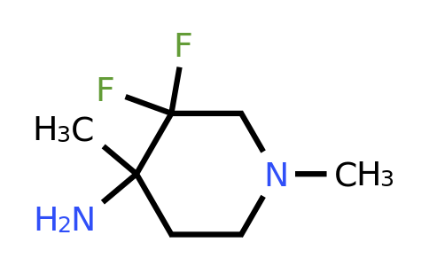 1785094-09-8 | 4-Piperidinamine, 3,3-difluoro-1,4-dimethyl-