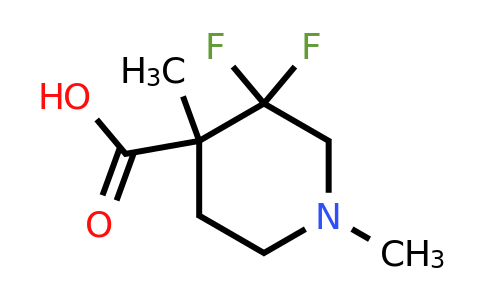 1785225-08-2 | 4-Piperidinecarboxylic acid, 3,3-difluoro-1,4-dimethyl-