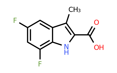 1785399-14-5 | 5,7-Difluoro-3-methyl-1H-indole-2-carboxylic acid
