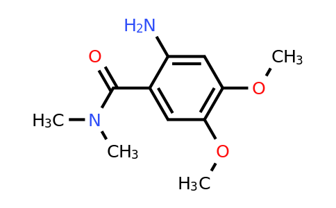 178672-25-8 | 2-Amino-4,5-dimethoxy-N,N-dimethylbenzamide