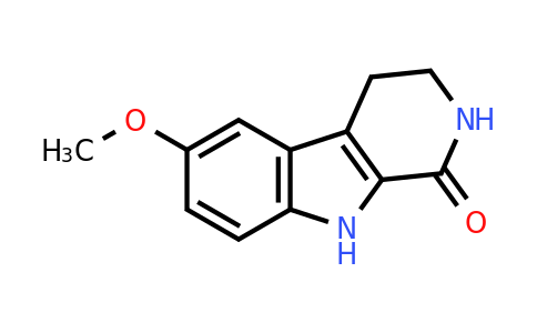 17952-87-3 | 6-Methoxy-2,3,4,9-tetrahydro-1H-pyrido[3,4-b]indol-1-one
