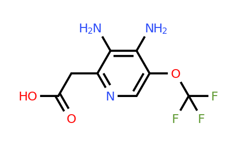 1803436-96-5 | 3,4-Diamino-5-(trifluoromethoxy)pyridine-2-acetic acid
