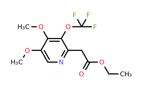 1803447-17-7 | Ethyl 4,5-dimethoxy-3-(trifluoromethoxy)pyridine-2-acetate