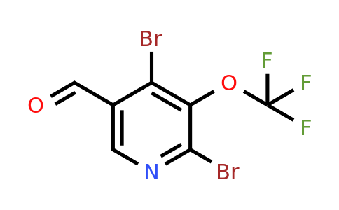 1803477-80-6 | 2,4-Dibromo-3-(trifluoromethoxy)pyridine-5-carboxaldehyde