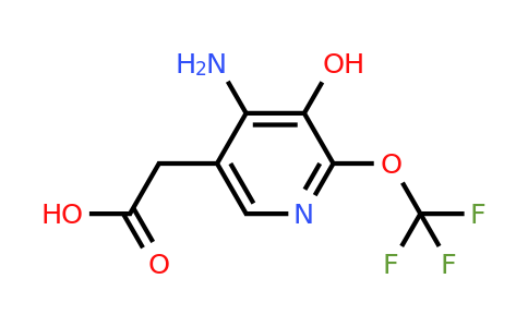 1803478-97-8 | 4-Amino-3-hydroxy-2-(trifluoromethoxy)pyridine-5-acetic acid