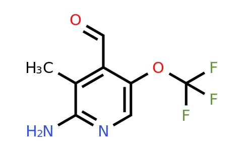 1803524-76-6 | 2-Amino-3-methyl-5-(trifluoromethoxy)pyridine-4-carboxaldehyde