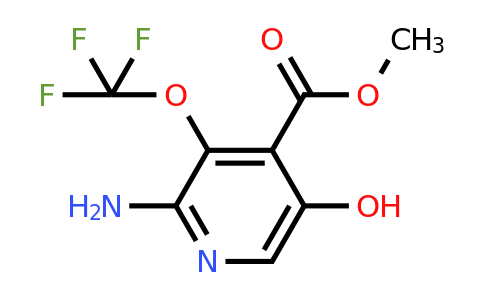 1803535-82-1 | Methyl 2-amino-5-hydroxy-3-(trifluoromethoxy)pyridine-4-carboxylate