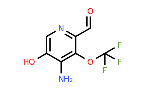1803536-73-3 | 4-Amino-5-hydroxy-3-(trifluoromethoxy)pyridine-2-carboxaldehyde