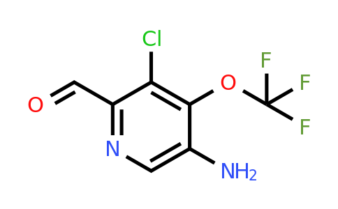 1803536-94-8 | 5-Amino-3-chloro-4-(trifluoromethoxy)pyridine-2-carboxaldehyde