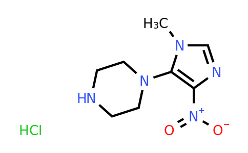 1803597-09-2 | 1-(1-Methyl-4-nitro-1H-imidazol-5-yl)piperazine hydrochloride