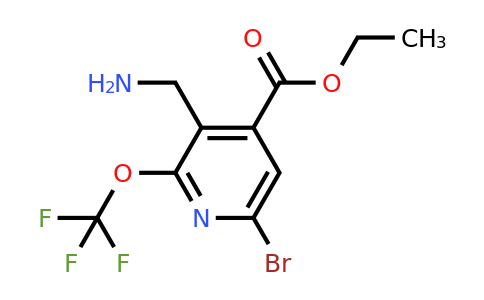 1803602-82-5 | Ethyl 3-(aminomethyl)-6-bromo-2-(trifluoromethoxy)pyridine-4-carboxylate