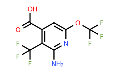 1803627-30-6 | 2-Amino-6-(trifluoromethoxy)-3-(trifluoromethyl)pyridine-4-carboxylic acid