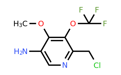 1803641-71-5 | 5-Amino-2-(chloromethyl)-4-methoxy-3-(trifluoromethoxy)pyridine