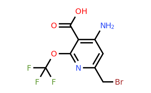1803657-50-2 | 4-Amino-6-(bromomethyl)-2-(trifluoromethoxy)pyridine-3-carboxylic acid