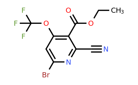 1803662-09-0 | Ethyl 6-bromo-2-cyano-4-(trifluoromethoxy)pyridine-3-carboxylate