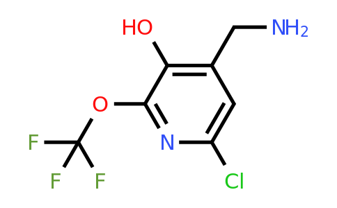 1803669-10-4 | 4-(Aminomethyl)-6-chloro-3-hydroxy-2-(trifluoromethoxy)pyridine