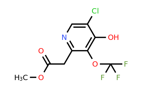 1803673-13-3 | 5-cloro-4-hidroxi-3-(trifluorometoxi)piridina-2-acetato de metilo