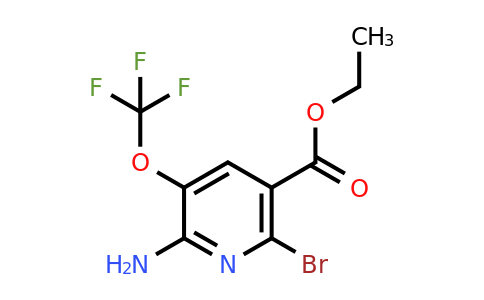 1803676-70-1 | Ethyl 2-amino-6-bromo-3-(trifluoromethoxy)pyridine-5-carboxylate