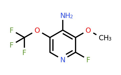 1803679-27-7 | 4-Amino-2-fluoro-3-methoxy-5-(trifluoromethoxy)pyridine