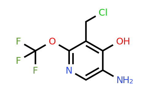 1803680-81-0 | 5-Amino-3-(chloromethyl)-4-hydroxy-2-(trifluoromethoxy)pyridine