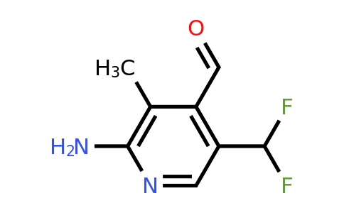 1803688-81-4 | 2-Amino-5-(difluoromethyl)-3-methylpyridine-4-carboxaldehyde