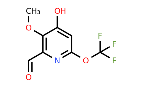 1803692-02-5 | 4-Hydroxy-3-methoxy-6-(trifluoromethoxy)pyridine-2-carboxaldehyde