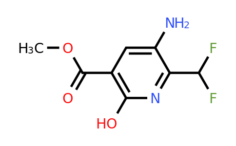 1803698-18-1 | Methyl 3-amino-2-(difluoromethyl)-6-hydroxypyridine-5-carboxylate