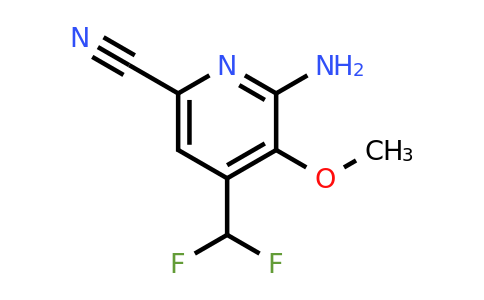 1803699-03-7 | 2-Amino-6-cyano-4-(difluoromethyl)-3-methoxypyridine