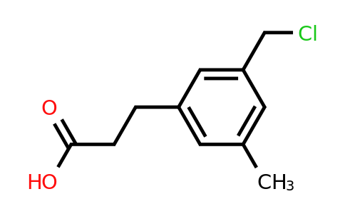 1803715-08-3 | 3-(Chloromethyl)-5-methylphenylpropanoic acid