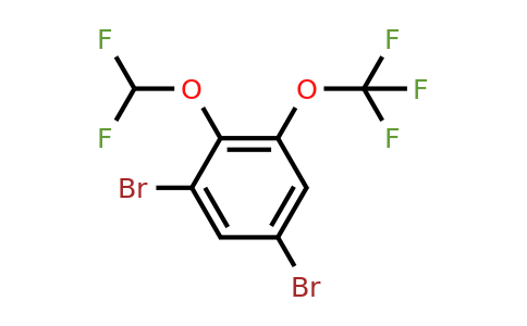 1803715-30-1 | 1,5-Dibromo-2-difluoromethoxy-3-(trifluoromethoxy)benzene