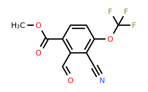 1803755-29-4 | Methyl 3-cyano-2-formyl-4-(trifluoromethoxy)benzoate