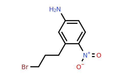 1803803-93-1 | 3-(3-Bromopropyl)-4-nitroaniline