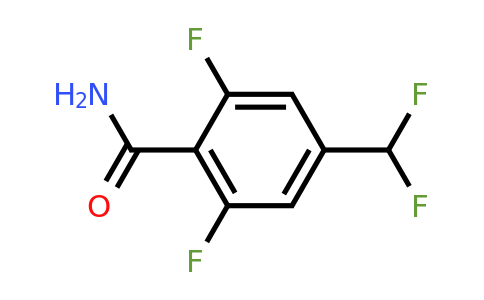 1803804-41-2 | 2,6-Difluoro-4-(difluorometil)benzamida