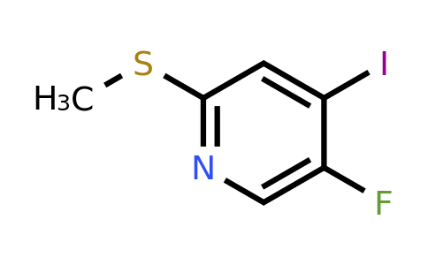 1803811-08-6 | 5-Fluoro-4-iodo-2-(methylthio)pyridine