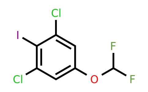 1803818-38-3 | 1,3-Dichloro-5-difluoromethoxy-2-iodobenzene