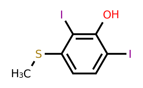 1803822-39-0 | 2,4-Diiodo-3-hydroxythioanisole