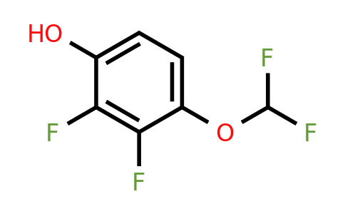 1803827-80-6 | 2,3-Difluoro-4-(difluoromethoxy)phenol