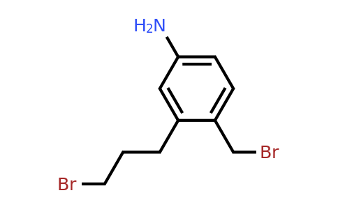 1803835-42-8 | 4-(Bromomethyl)-3-(3-bromopropyl)aniline