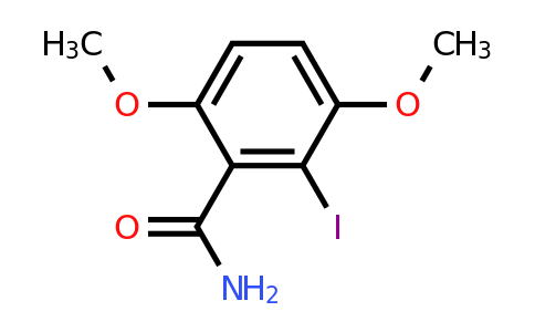 1803849-79-7 | 3,6-Dimethoxy-2-iodobenzamide