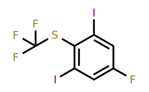 1803854-66-1 | 1,3-Diiodo-5-fluoro-2-(trifluoromethylthio)benzene