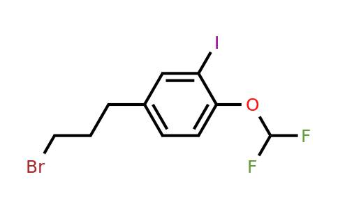 1803887-71-9 | 1-(3-Bromopropyl)-4-(difluoromethoxy)-3-iodobenzene