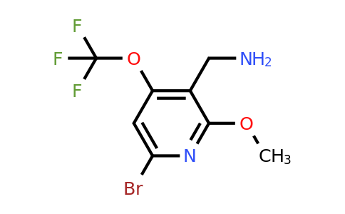1803904-68-8 | 3-(Aminomethyl)-6-bromo-2-methoxy-4-(trifluoromethoxy)pyridine