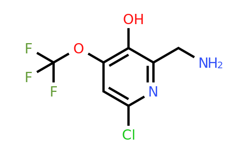 1803906-41-3 | 2-(Aminomethyl)-6-chloro-3-hydroxy-4-(trifluoromethoxy)pyridine