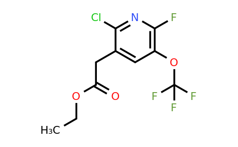 1803907-81-4 | Ethyl 2-chloro-6-fluoro-5-(trifluoromethoxy)pyridine-3-acetate